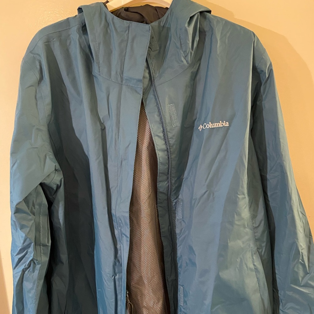 Columbia Women's Blue Raincoat